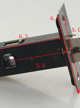 锁舌单独51mm50mm55mm60mm锁舌插芯锁舌锁芯锁体门锁配件单锁舌三