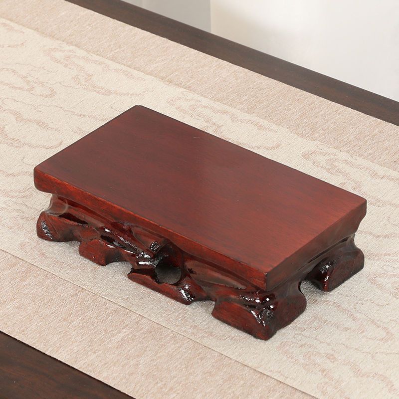 树根托架实木根雕奇石摆