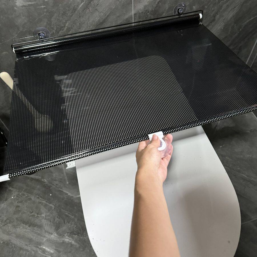 马桶后缝隙遮挡智能马桶防水挡板加厚淋浴保护神器坐便器防尘罩通