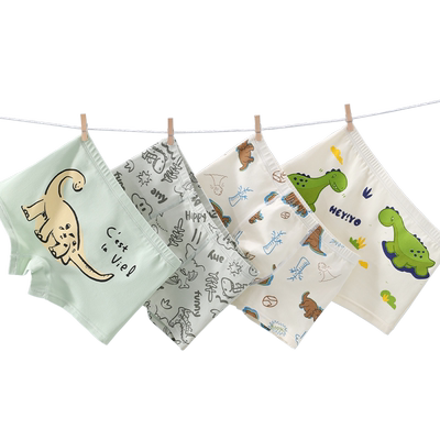 儿童内裤纯棉男童四角裤全棉