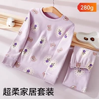 Лавандовый медведь. [280 г чистого хлопка, средней температуры, мягкий и приятный для кожи]