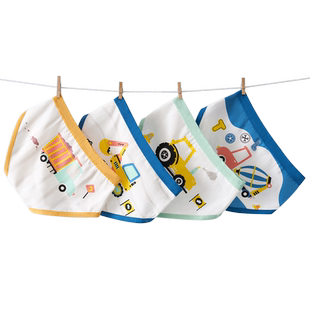 男童内裤儿童纯棉a类三角裤中大童男孩全棉平角宝宝四角短裤不夹p