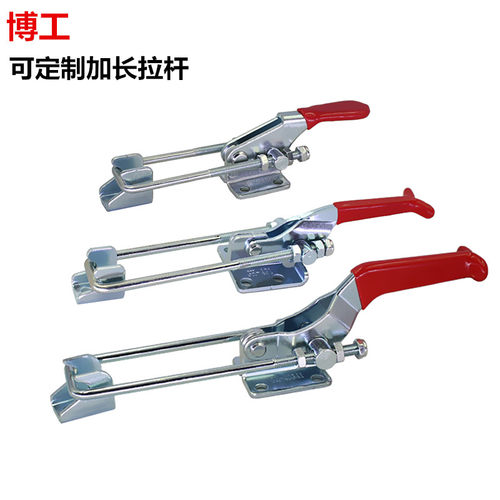 博工不锈钢门栓式夹钳可调搭扣