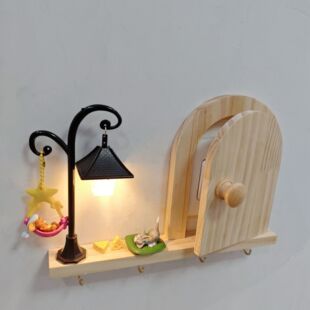 开关贴高级感轻奢风实木创意开关贴墙贴保护套客厅装饰框猫眼遮挡