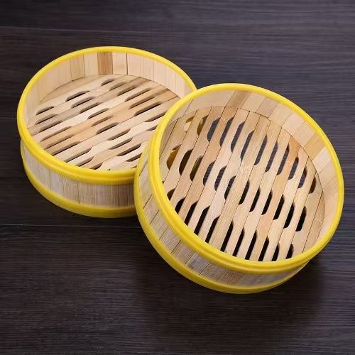 新式竹蒸笼塑料加深竹制