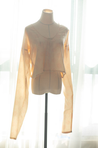 青泠谷复原原创汉服上装天丝衫子