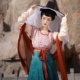 青泠谷汉服套装 原创五色印花唐风裙交嵛裙汉服春秋女一片式 破裙