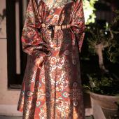 青泠谷新品 披风外套现货 男女同款 原创汉服圆领袍四季 款