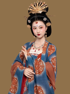 青泠谷原创设计春秋显瘦唐制汉服