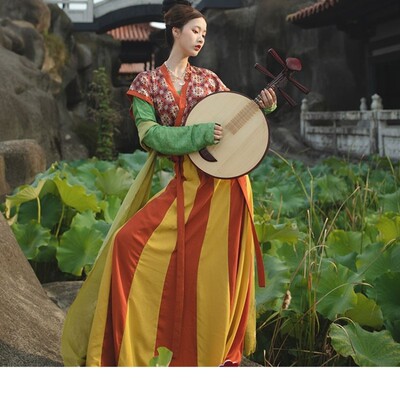 唐制汉服青泠谷春夏复原