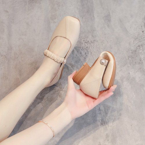 软底百搭豆豆鞋线下热卖十万双