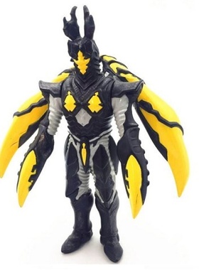 EX海帕杰顿超级芝顿怪兽带翅膀宇宙超级怪兽贝利亚哥莫拉软胶玩具