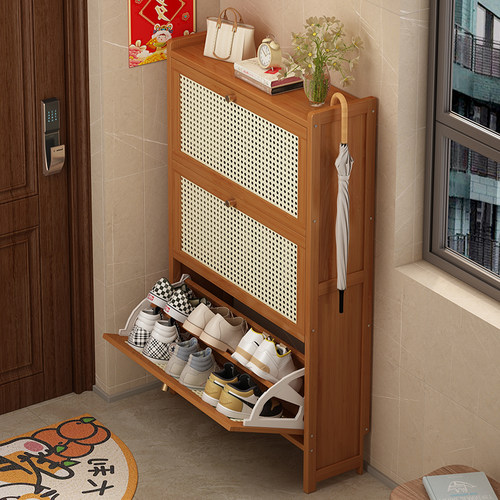 【送防倾倒固定器！】家用鞋架