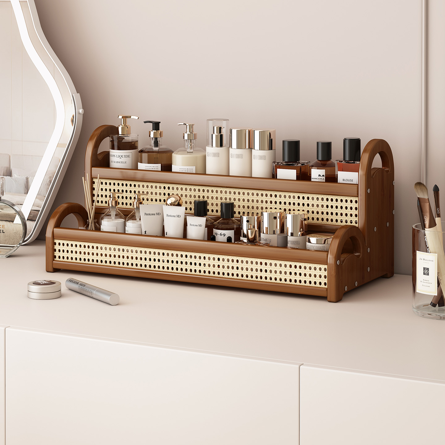 【升级加固】桌面化妆品收纳盒