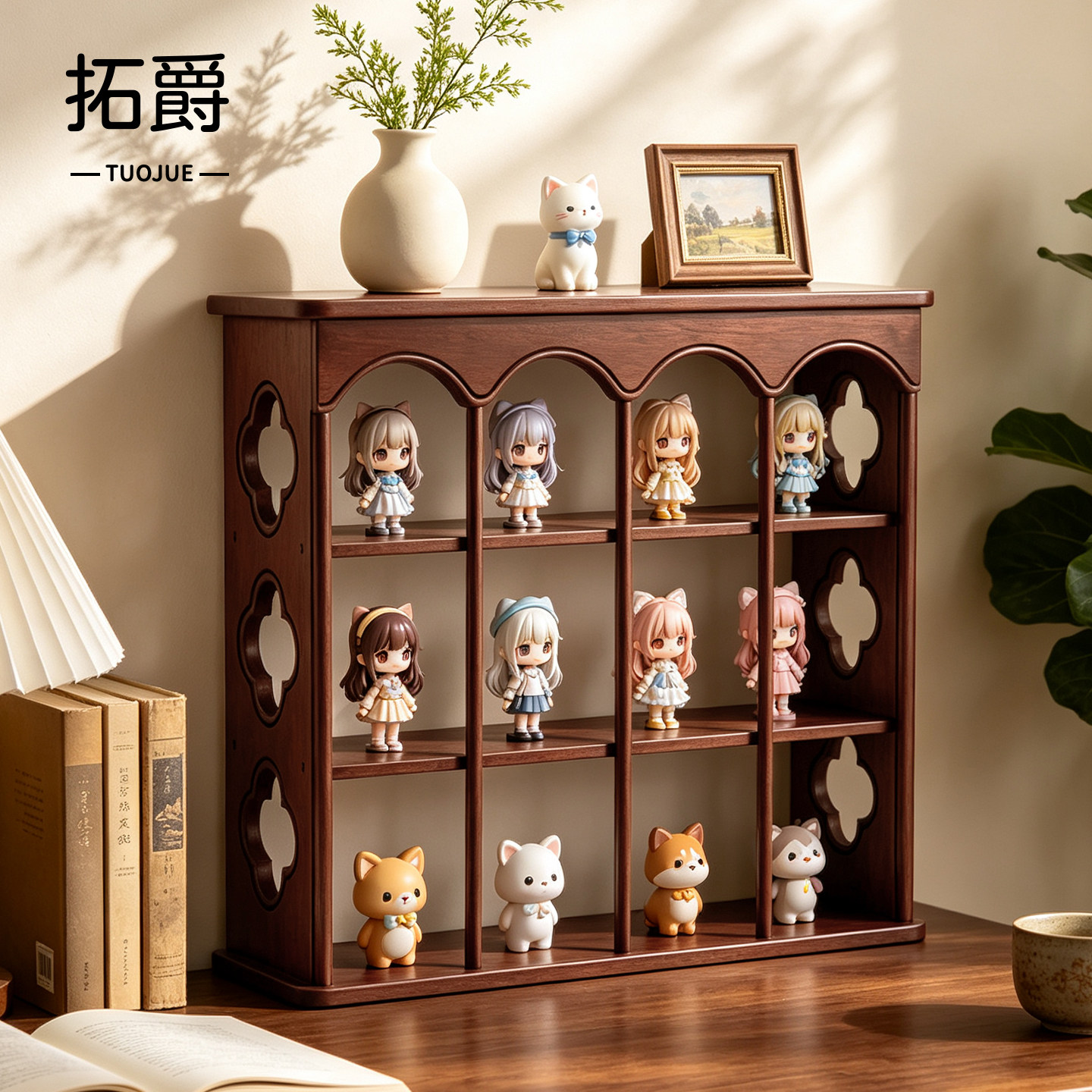 【台面收纳神器】盲盒收纳展示架图片