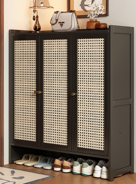 入户鞋架子多层家用门口鞋柜收纳神器室内好看大容量鞋子储物柜子