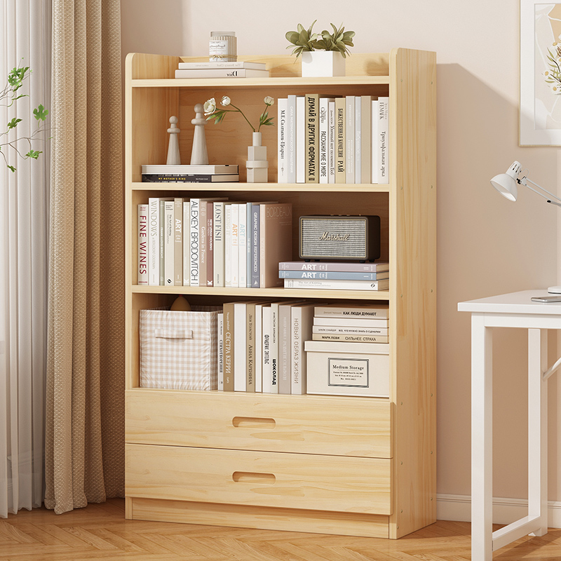 【松木书柜】加厚板材环保无漆