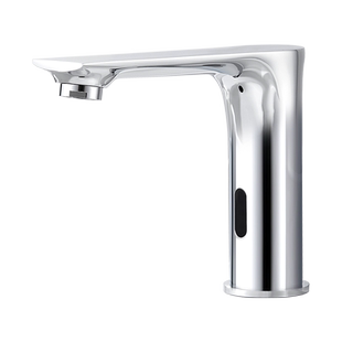 公箭全铜智能感应水龙头全自动红外线单冷台盆感应式加长款洗手器