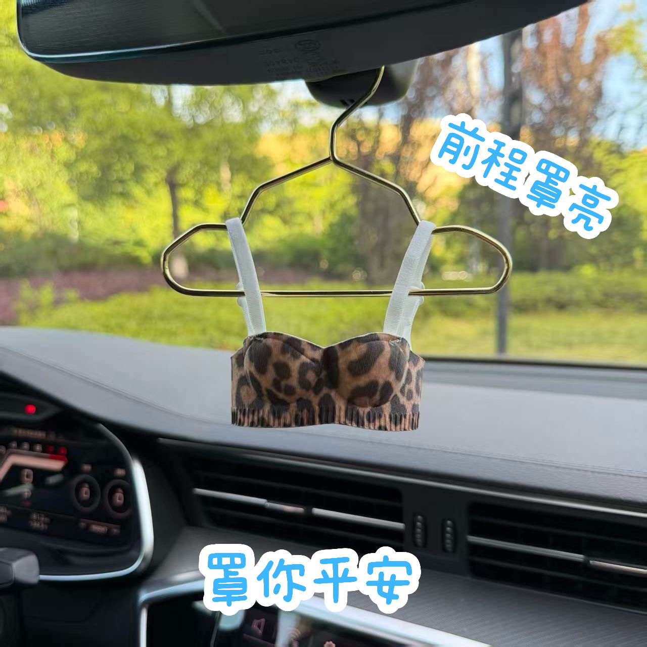 车载迷你时尚小清新超小洋气可爱汽车挂饰迷你罩罩手工内衣文胸