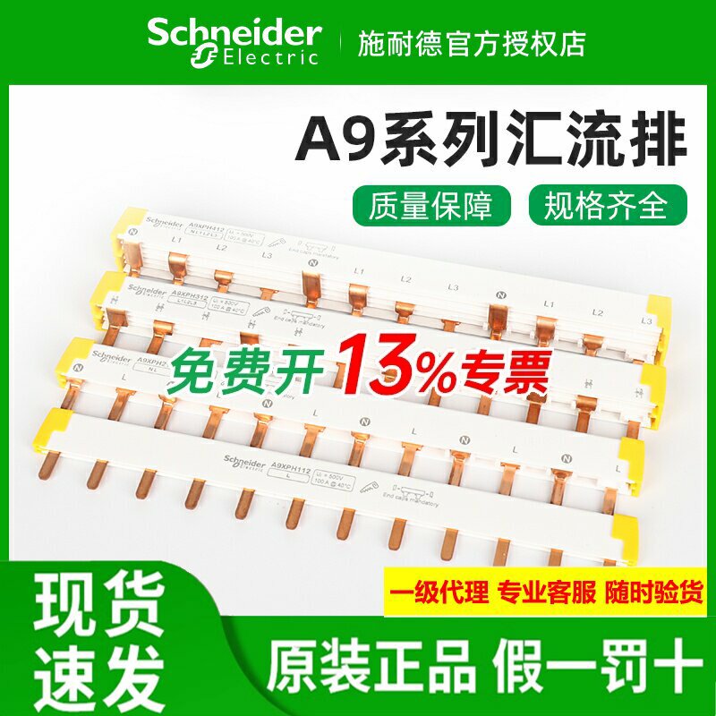原装施耐德汇流排A9HLP112/212
