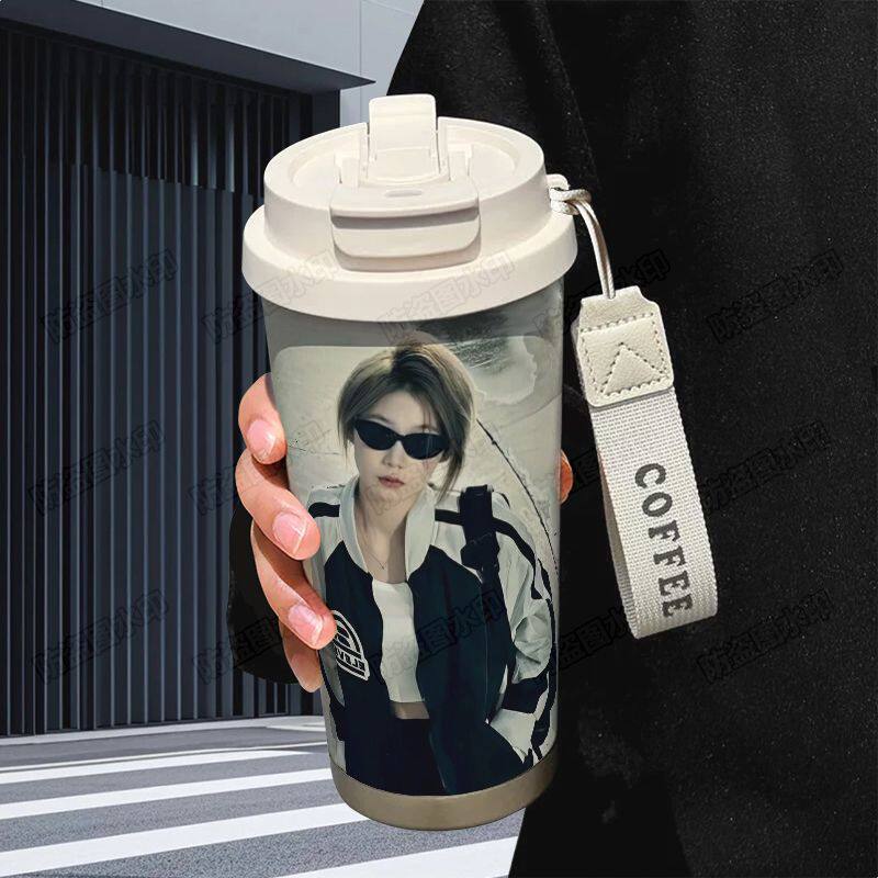 李启萌网红帅气可爱保温杯316不图片