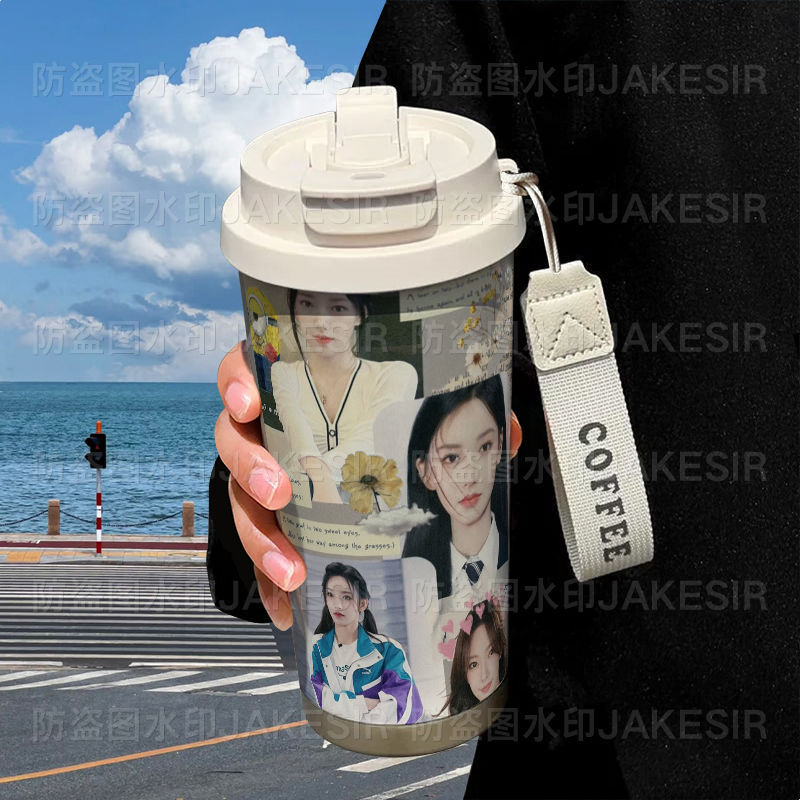 程潇可爱周边保温杯不锈钢学生高