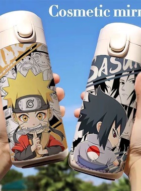 火影忍者鸣人304不锈钢保温杯小巧轻便携带学生高颜值杯子2B