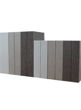 麻布条纹售楼处新中式风仿真书