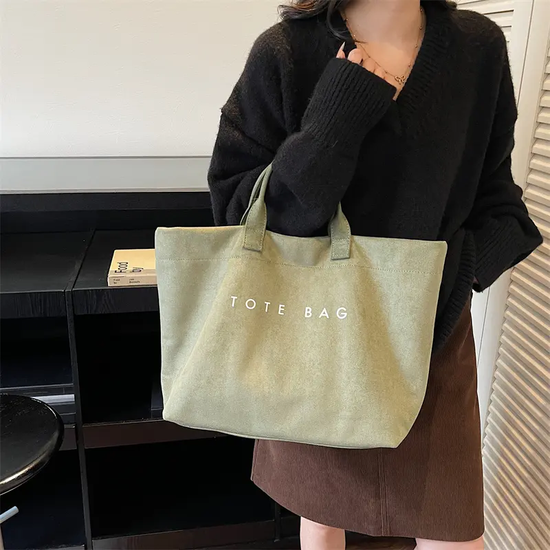 2025秋冬新款休闲百搭手拎包通勤托特包小众设计大容量手提包包女