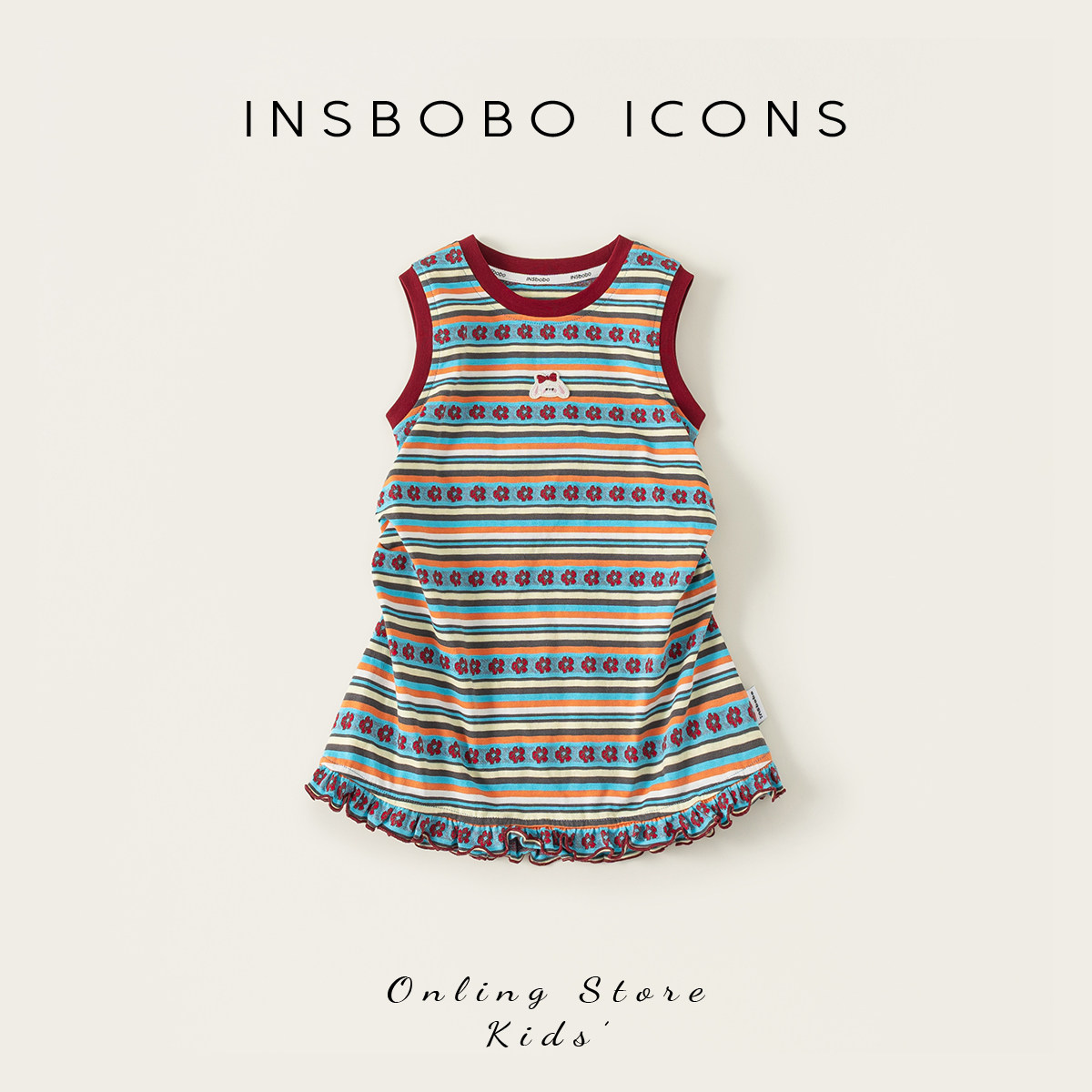 ���ڲ����������� 80cm INSbobo��ͯ���˱߳��ޱ���ȹ 46.9Ԫ