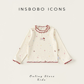 儿童衣服春秋T恤童装 INSbobo女童打底衫 长袖 上衣春装 2026春季 新款