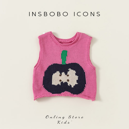 女童毛衣马甲2026新款毛衣针织衫