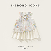 女孩童装 INSbobo女童连衣裙女宝背心裙夏季 儿童裙子宝宝好看夏装