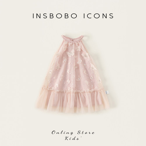 女童连衣裙夏季公主裙纱裙高级