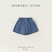 儿童牛仔短裤 小女孩夏装 2026新款 子薄款 洋气好看 女宝宝裤 女童短裤