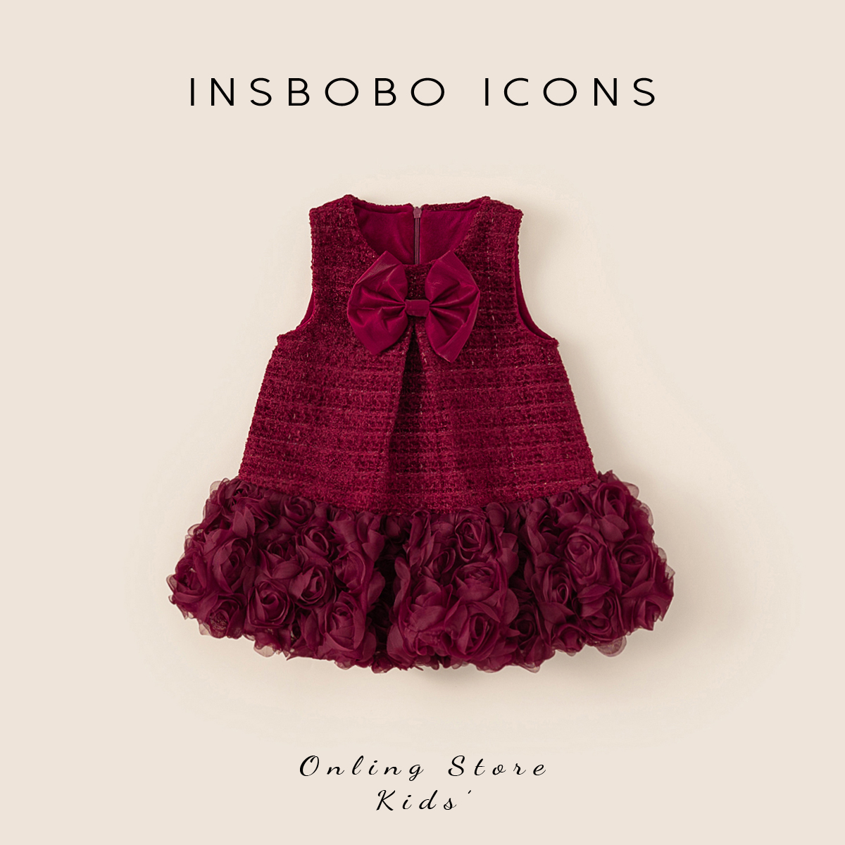 女童汉服周岁女宝礼服儿童冬装