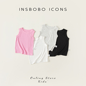 女童2025夏装 新款 宝宝上衣夏季 儿童背心男童T恤短袖 衣服洋气童装