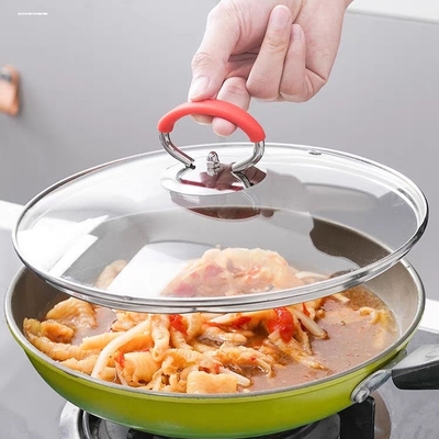 锅盖帽通用防烫把手不锈钢头帽提手顶珠把柄锅盖配件玻璃锅盖顶帽