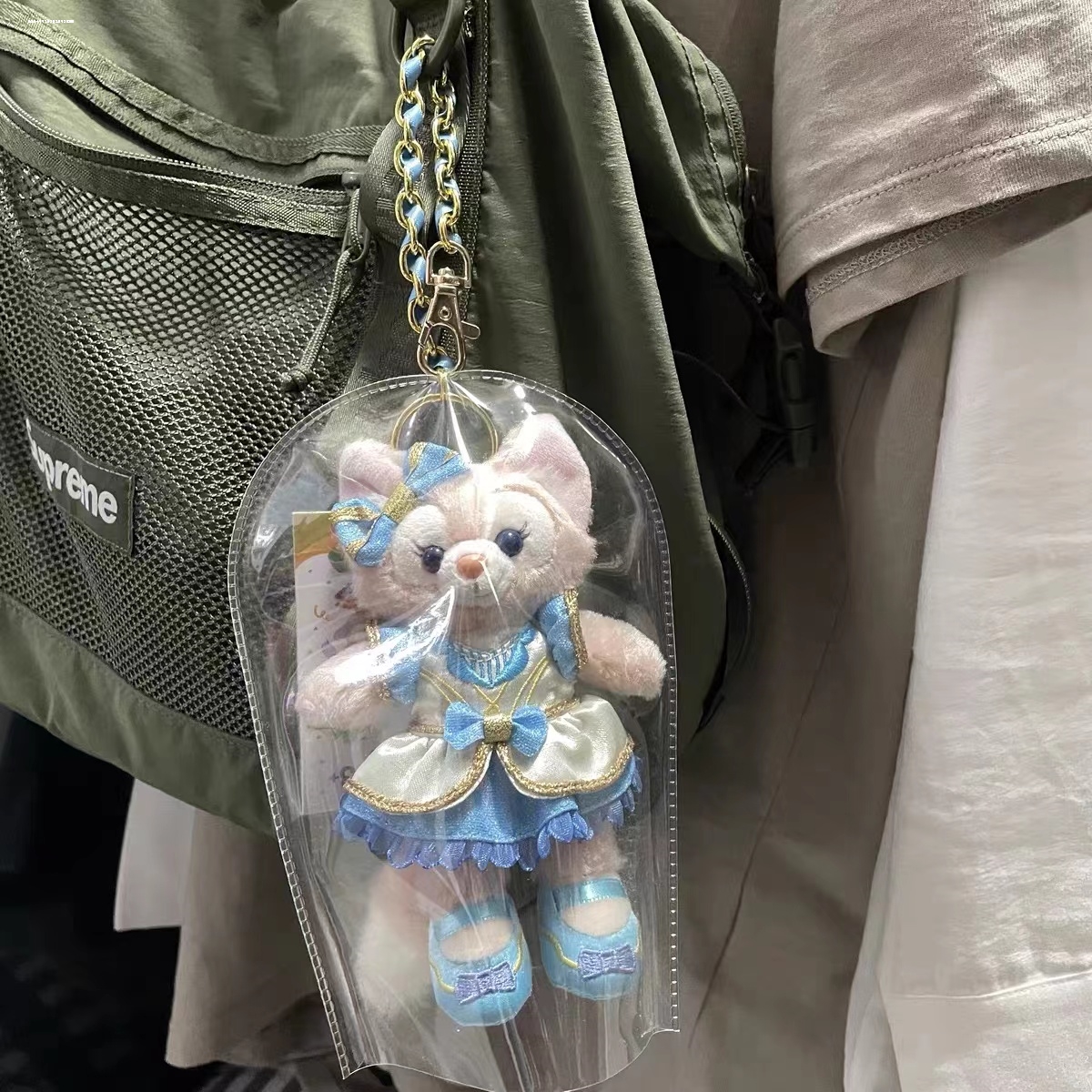 挂件防水防尘雨衣透明保护套星露雪枚贝儿