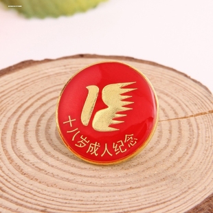 学生成人礼仪式毕业小徽章毕业纪念章学院风班长胸牌胸针