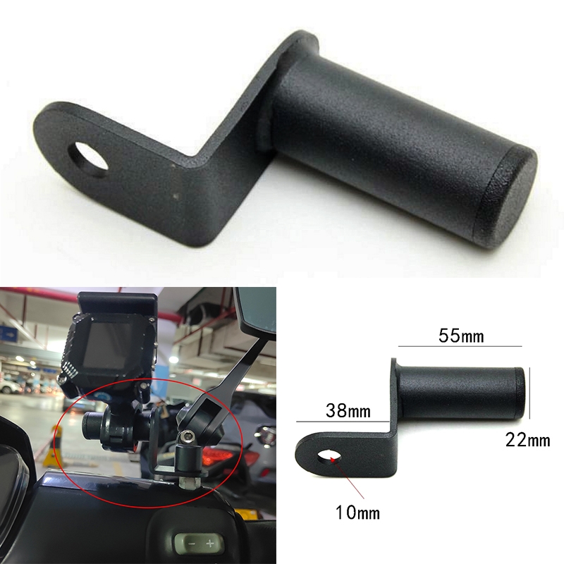 改装导航手机扩展支架杆春风射灯支架GSX250R GW250后视镜支架