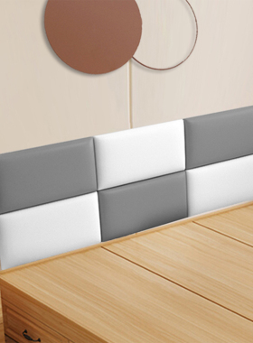 床头软包靠背新款榻榻米墙围无床头软包贴自粘靠垫防撞墙贴护墙板