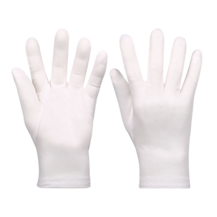 来安之防静电防滑耐磨劳保作业手套防护无尘点胶双面条纹薄款手套