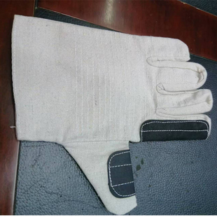 来安之 双层虎口加强 帆布手套