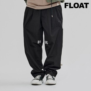 清 宽松垂感男阔脚裤 FLOAT休闲时尚 春季 长裤 潮流百搭休闲裤