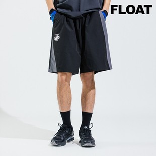 机能风跑步篮球沙滩运动休闲宽松短裤 夏季 FLOAT潮流时尚 男 清