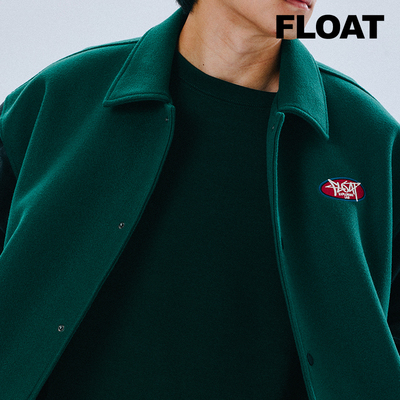 FLOAT 原创潮牌美式刺绣棒球服秋季新款痞帅拼接飞行员夹克外套