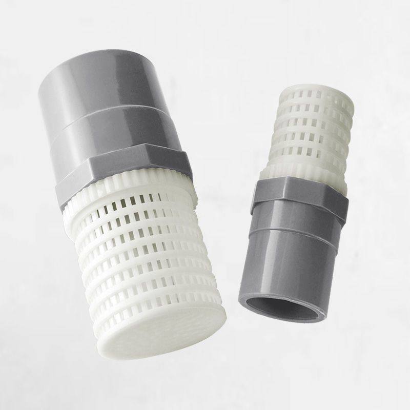 鱼缸配件用品大全鱼缸塑料过滤网罩外丝进水滤网过滤器吸水网水管