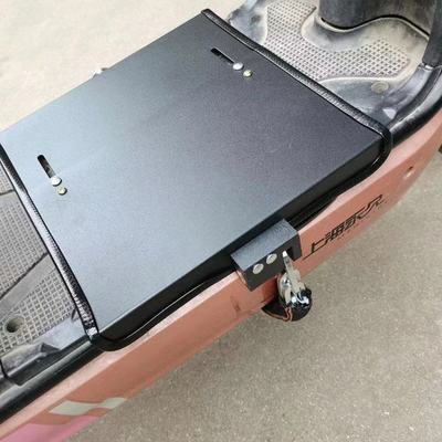 电动车电池防盗神器电动车踏板锁电瓶锁防盗锁电池锁防撬通用加厚