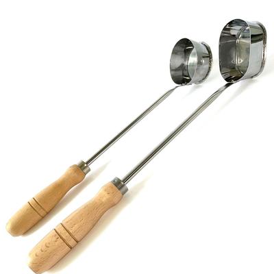 腰子粑粑模具锅巴勺炸油炸模具不锈钢油粑粑家用萝卜丝饼猪脚圈工